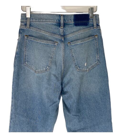 Abercrombie & Fitch Medium Wash The '90s Straight Ultra High Rise Jeans Size 4 - Picture 7 of 12